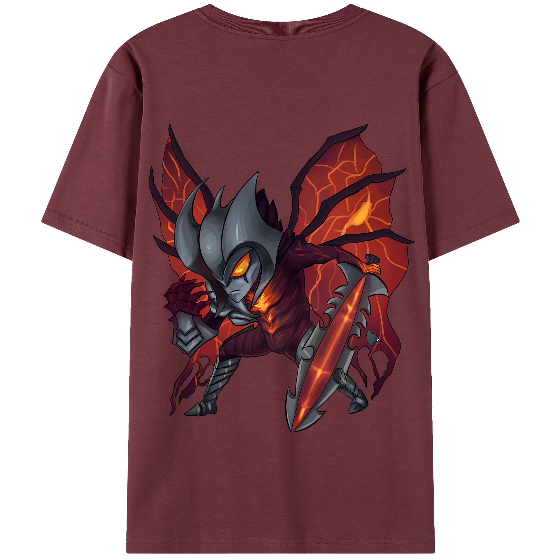 リーグ・オブ・レジェンド League of Legends LOL 綿100％半袖Tシャツ（背面プリント）